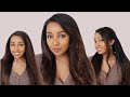 New Summer Wig! 🔥 Gorgeous Ombre Chestnut Brown Yaki Straight Wig Glueless Install (ft Klaiyi Hair)