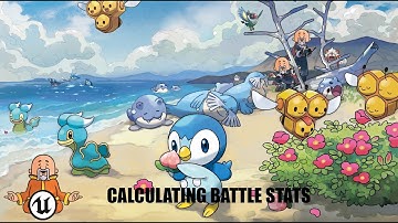 Calculating Battle Stats - #13 Pokémon Clone Unreal Engine 5.1 Tutorial