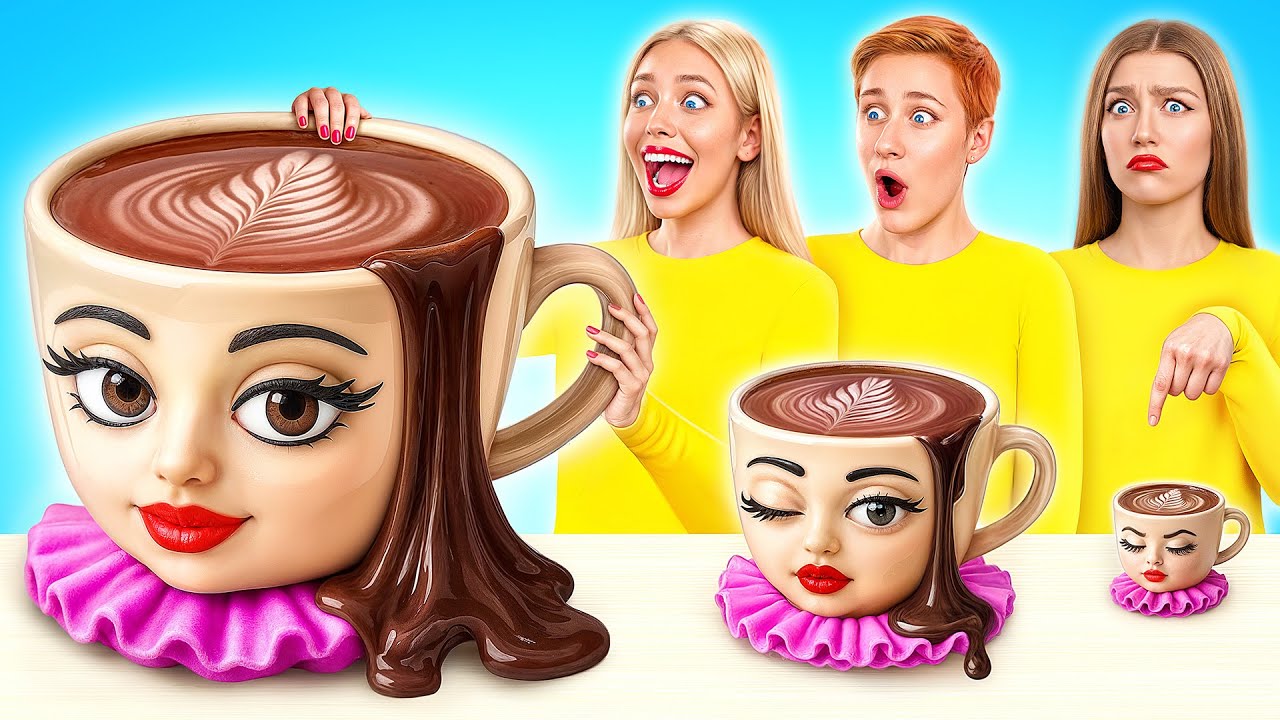 Большая, Средняя или Маленькая тарелка Брейнрот Челлендж | Смешные Моменты от Multi DO Challenge