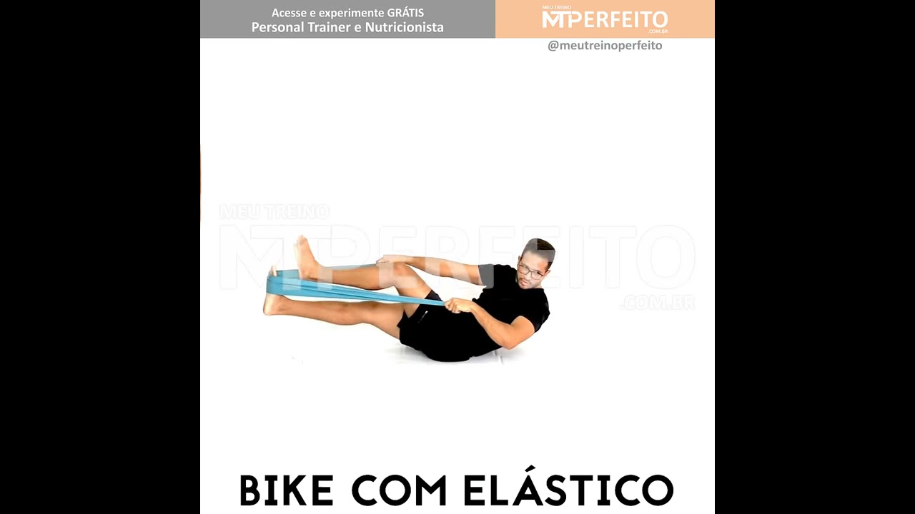 Exercício funcional (ou de resistência): Crunch bicicleta – NiT