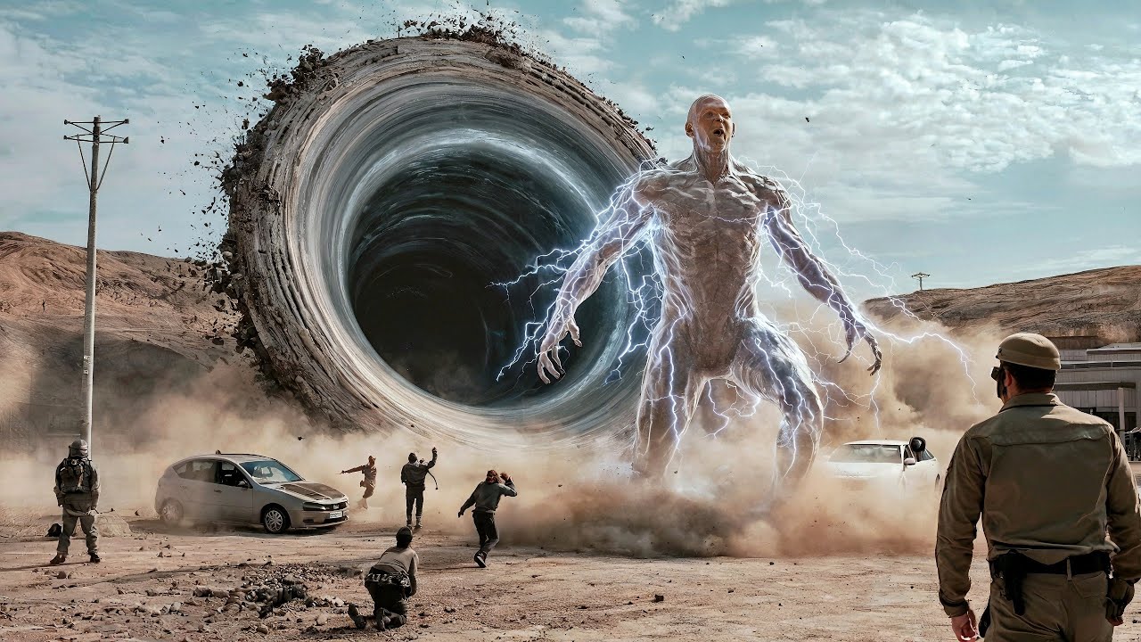 UM EXPERIMENTO DÁ ERRADO E ABRE UM BURACO NEGRO QUE LIBERA UMA CRIATURA DE OUTRO UNIVERSO NA TERRA