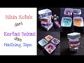 DIY Tutorial cara membuat Kotak dari Kertas Bekas - Paper Craft ideas Easy