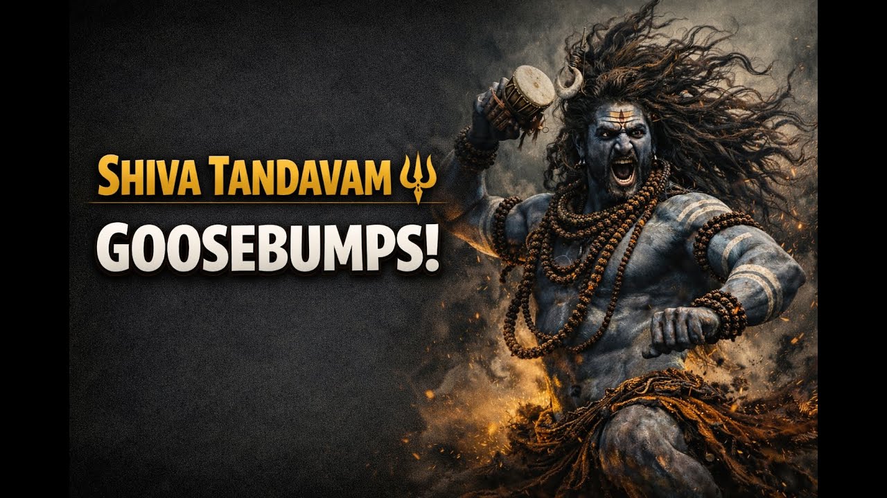 SHIVA TANDAVAM 🔱 | Goosebumps Devotional Song | Telugu