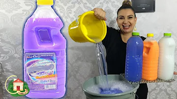 Como Fazer desinfetante sem cheiro?