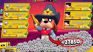 ✅ I Got 27850 TOKENS With RUFFS NONSTOP! 🎁 60 TIERS Box Opening! Brawl Stars