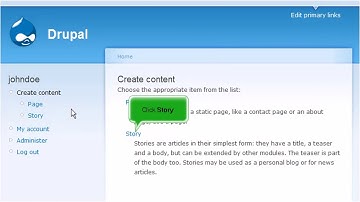 Drupal: How to Manage Stories