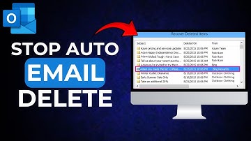 How to Stop Outlook Automatically Deleting Emails From Inbox