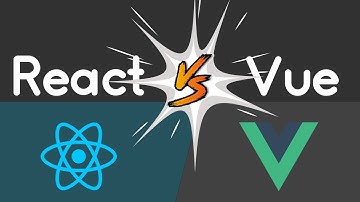React vs Vue:  React Props And Children vs Vue.js Slots And Props! | React vs Vue 2021 Edition!