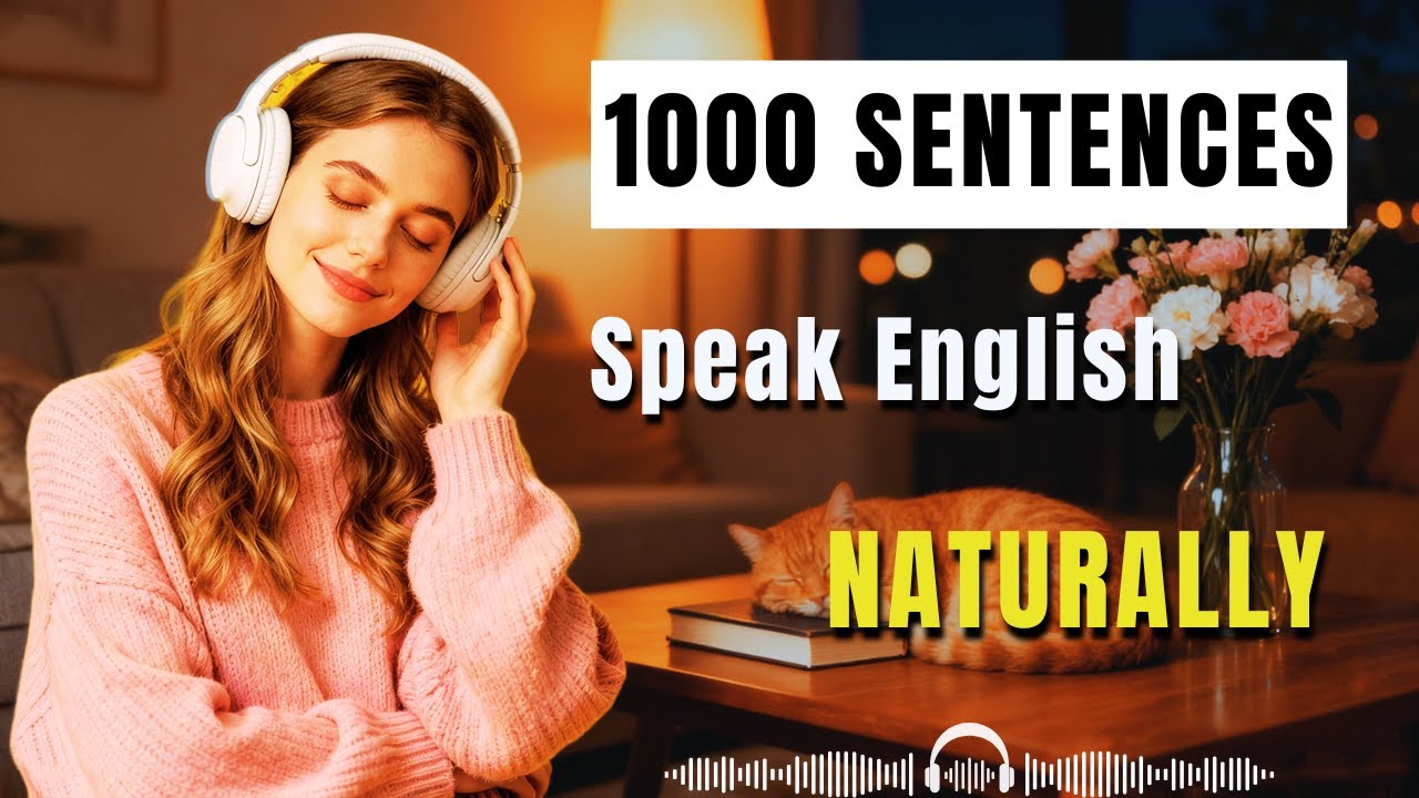 Master English Fluency: 1000 Real-Life Sentences for Daily Speaking