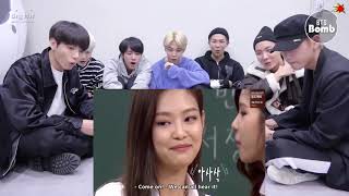 Bts Reaction Blackpink Jennie Cute And Funny Moments