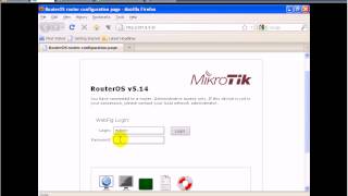 MikroTik Tutorial  Login MikroTik by WebFig Profile
