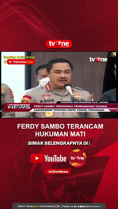 Download lagu Ferdy Sambo Terancam Hukuman Mati #Shorts #tvOne #BREAKINGNEWS