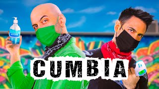 Video thumbnail of "Bungee - Chapar con tapaboca (Versión Cumbia) - VIDEO LYRIC OFICIAL"