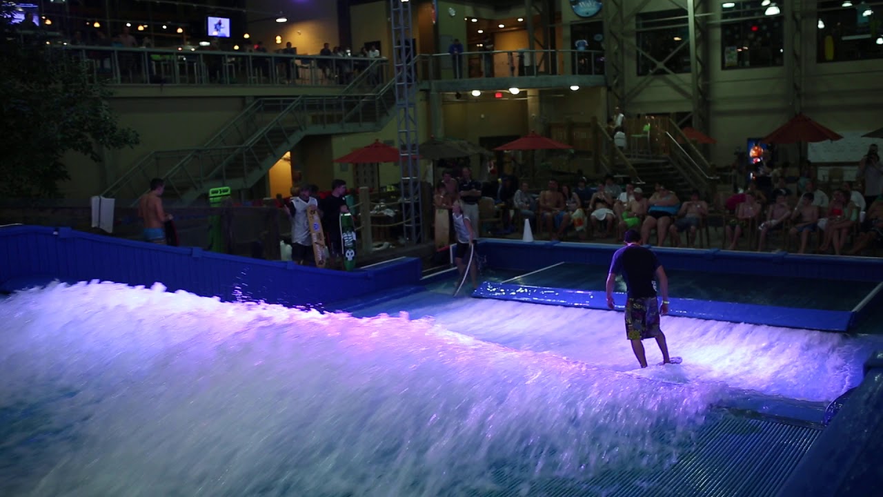 FlowRider Surf Machine at Jay Peak Resort & Indoor Waterpark in Vermont