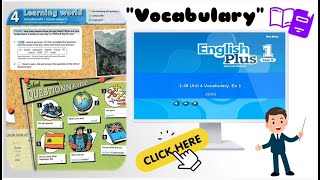 English Plus 1 Year 5 - Unit 4 (Page 42) "Vocabulary : School Subjects" | Unit 4 [Learning World]