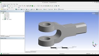 Ansys Workbench Tutorials - How to Import Files From Catia V5 to Ansys Workbench