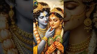 राधा-कृष्ण प्रेम लीला ❤️✨#RadhaKrishna, #DivineLove, #Vrindavan, या #EternalLove