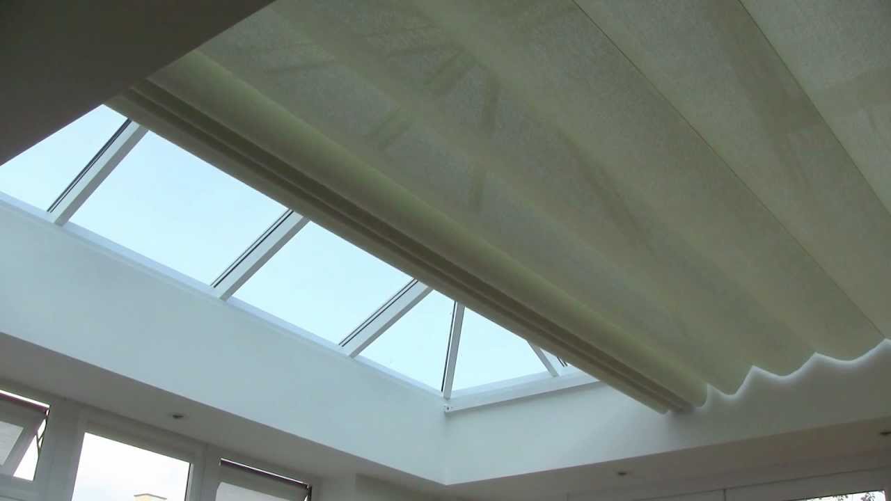 Orangery Roof Blind Guernsey YouTube