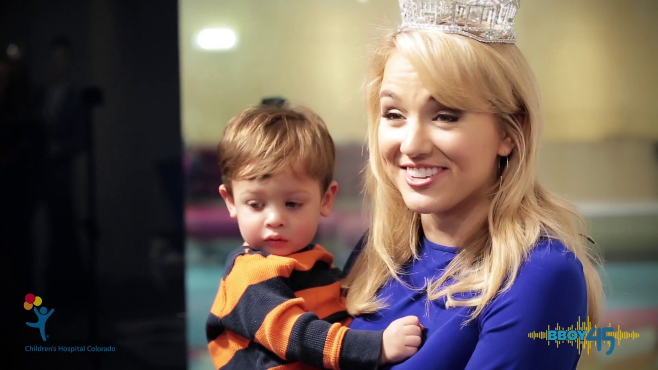 Seacrest Studio Hosts Savvy Shields, Miss America 2017, at Children's Hospital Colorado