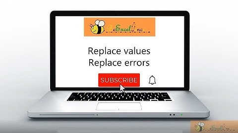 Power Query Basic 07 - Replace values