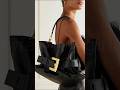 BALMAIN Anthem Medium Buckled Leather Shoulder Bag BALMAIN Anthem Medium Buckled Leather Shoulder Bag