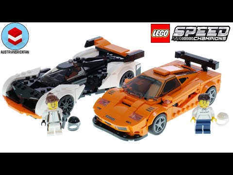 LEGO Speed Champions McLaren Solus GT & McLaren F1 LM Speed Build #76918