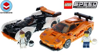 LEGO Speed Champions McLaren Solus GT & McLaren F1 LM Speed Build #76918