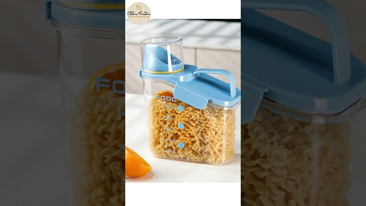 ✨ Organize in Style — Blue Plastic Storage Containers with Lids 💙