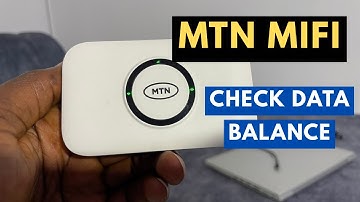How To Check MTN Mifi Data Balance || Two Methods