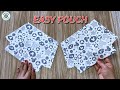 How to Make a Pouch with Zipper | Easy To Make Daily Use bag | Diy Pouch