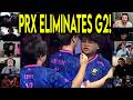 Valorant Streamers React To PRX Eliminating G2 After Insane Reverse Sweep In Masters Santiago