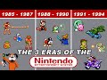 Comparing the 3 eras of the nes nintendo entertainment system