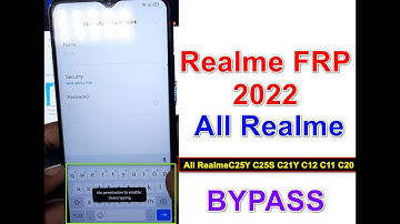 New Method Realme Frp Unlock 2022 Android 11 Without Pc || Realme C25s/ C20/ C25Y /C12/C25/C21/C21s