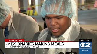 Missionaries spend Thanksgiving Packing 400, 000 meals for Utah Food Bank | Hunger Fight