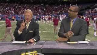 Wuerffel Trophy on 2014 Allstate Sugar Bowl