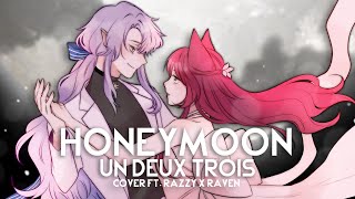 Video thumbnail of ""Honeymoon Un Deux Trois" (English Cover) by *Razzy ft. Raven"