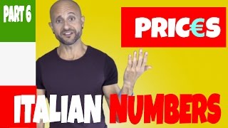How To Say Prices And Money In Italian Language  Euro Pronunciation  Italian Numbers