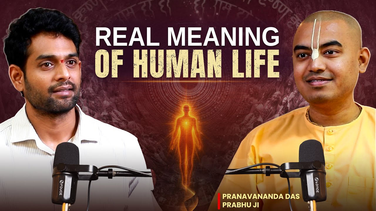 Secrets of Human Existence: Purpose of Human Life Explained by @PranavanandaDas | Sudheer Talks