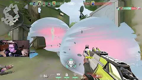 SHROUD IS GOD ON THE NEW VALORANT MAP FRACTURE