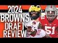 My review of the browns 2024 draft