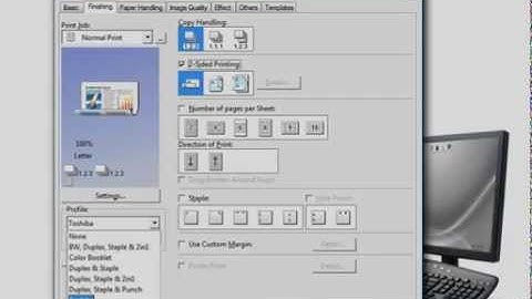 Creating Print Driver Profiles