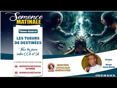 Morning Semen Of Tuesday July 29 2025 With Shepherd Elysée Dossa May God Keep Us