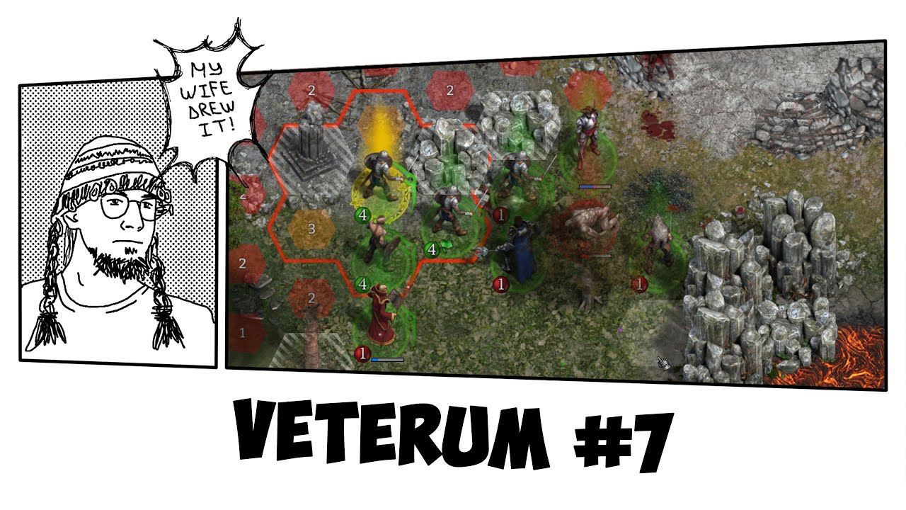 Tactical RPG где собираешь отряд из различных юнитов и рас которые ненавидят друг друга | Veterum #7