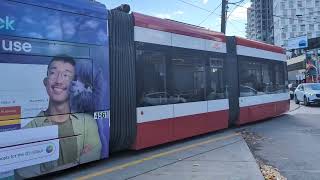 TTC Bathurst Station Subway/Streetcar/Bus action