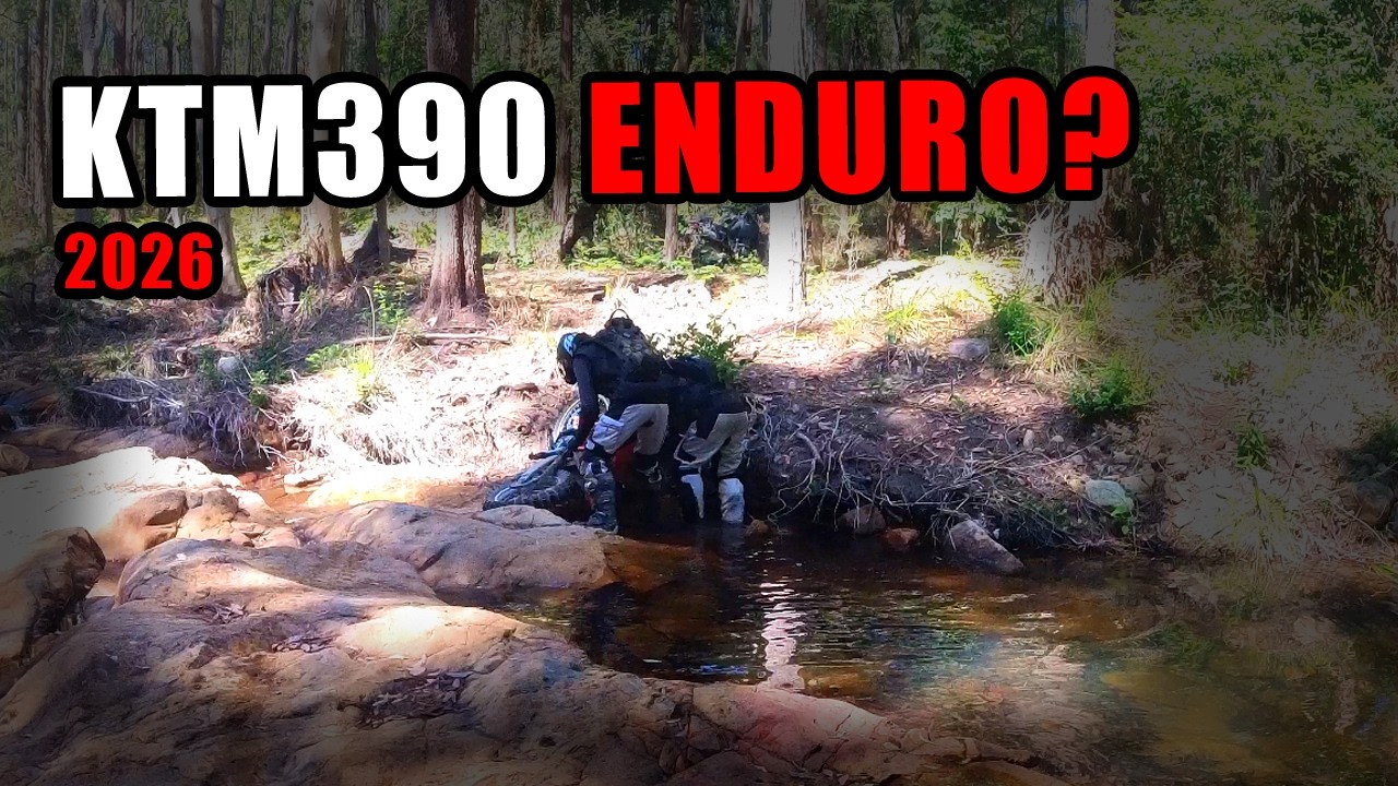 Испытание на прочность мотоцикла KTM 390 Adventure R! Поездка по австралийским джунглям | Ручьи и...