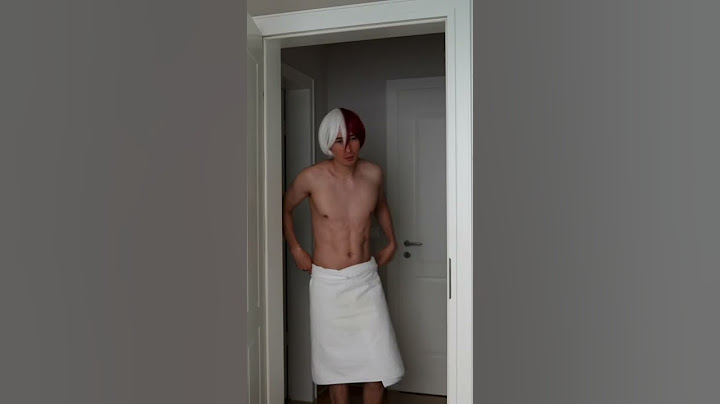 Todoroki takes a shower #anime #mha #todoroki