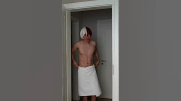 Todoroki Takes A Shower Anime Mha Todoroki 
