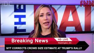 New York Times is FAKE NEWS on Crowd Size at Trump Rally