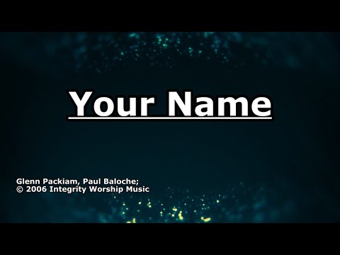Your Name -