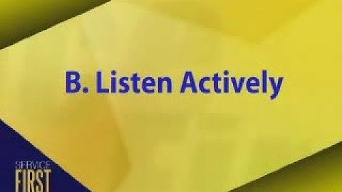 The Art of Satisfying Customers Video 9: Service First Video Library